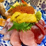 【限定】藍鰭鮪魚生鱼片盖饭