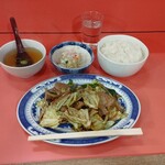 Haku Hou - 豚ショウガ炒めの日替わり定食