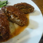 ミンチカツ（断面はこんな感じ）