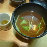 みよし - 赤出汁、山椒
