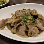 SAPTY PEPPER’S - 豚肉とナスの和風焼肉