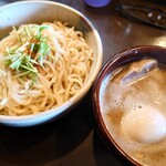 麺処 と市 - 味玉つけ麺♪