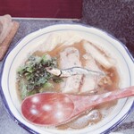 烈志笑魚油 麺香房 三く - 