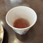 からさき食堂 - 【2024.1.23(火)】本日のおすす（チキンカツトマト定食・並盛・1合）600円の紅茶