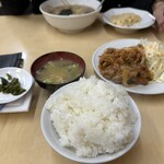 蔵王 - キムチ焼肉定食ご飯大盛り