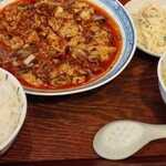 中国菜 オイル - 四川麻婆豆腐ランチ