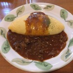 みるくカフェ - 料理写真:ハヤシソースのオムライス