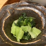 みのる食堂 - 広島和牛「侍BEEF元就」のステーキ丼　副菜