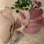 ラーメン家 あかぎ - 鶏白湯醬油