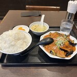 西海 - 麻婆茄子定食1080円