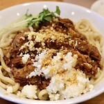 ミゾグチヤ - 料理写真:肉とニンニクの麺大