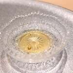 鮨 極 - たいの昆布〆の煮きり酒