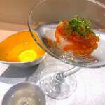 Sushi Kiwami - 鮭といくらの親子丼