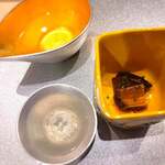 鮨 極 - 鮑の旨煮