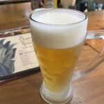 デモデヘブン - 生ビールで乾杯なり♪