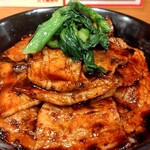 Buta Daigaku - 豚丼(中)＋肉増し
