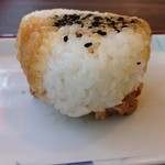 麺や吉村 - 上泉製麺所 チャーシューおにぎり裏面