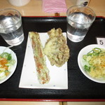 本格さぬきうどん　穂乃香 - 2103・12   ちく天&舞茸天