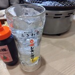 0秒レモンサワー 仙台ホルモン焼肉酒場 ときわ亭 - レモンサワー