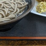 手打ちうどん 一屋 - かけ蕎麦　大+ちく天＋かき揚げ+とり天