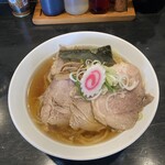 自家製麺 名無し - チャーシューメン正油¥850