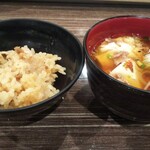 レストラン ラ･ベランダ - アサリ飯と肉豆腐