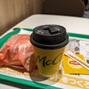 マクドナルド - ドリンク写真:エビフィレオとホットティー