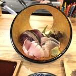 スタンド mamoru - お造り３種盛り