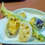 若鯱家 - 野菜天麩羅ヘルシー〜♥