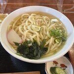 手打ちうどん 自遊席 - 関西風かけうどん温（特盛）