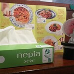 キッチン ブルー グローブ - 今日は一番奥の席