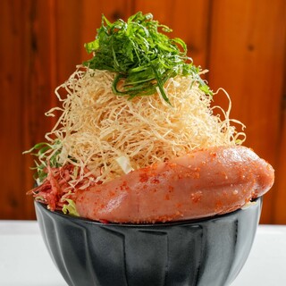 Served hot and freshly made ♪ Enjoy with a variety of toppings [Monja]