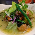 ラ カーサヒデ - クラシカルな調理法に基づいたミネストローネ～８種のベェルドゥーラと共に～