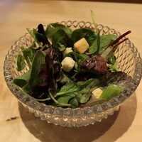 鉄板焼 りんご - 本日のサラダ：和風ドレッシング