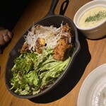 Tosaka-na Dining Gosso - 少し遅かったがでかい柔らかい！南蛮！塩麹仕立てだからか！？柔らか旨し！