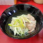 らーめん　りきまる - ネギチャーシュー丼は"お手盛りf(^^;