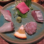 酒家 魚肉菜 虹晴れ - 刺身盛り合わせ