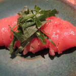 酒家 魚肉菜 虹晴れ - 蔵出し明太子 生 600円　(2023.12)