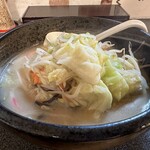 麺処 こまとよ - 野菜たっぷりちゃんぽん