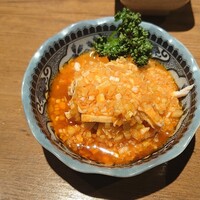 四川料理 龍の子 - 棒棒鶏(ハーフ)