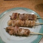 Sumiyaki Yakitori Sumiya - 豚ねぎま、ぼんじり、鶏もも