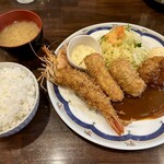 洋食SAEKI - 2023.12.28  ミックスフライセット