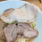 「七色の落書き」 - 2種のチャーシュー