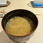 鮨 なかにし - この味噌汁が絶品中の絶品！