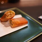 小菜一碟 - ・新筍と菜の花の春巻き 