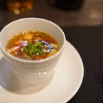 小菜一碟 - ・なまこ入り酸辣湯 