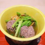 肉屋 田中 - その68ｹ月をつくねで。