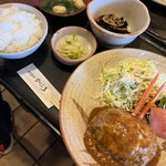 Tabegoro teishoku senmonten - チーズハンバーグ定食　¥1,200