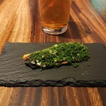 Burnt Ends - グリッシーニとタラマサラータ