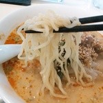 チャイニーズヌードル グルメン - 縮れ細麺